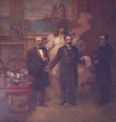 Allegory of the Budget Law by Eliseu Visconti
